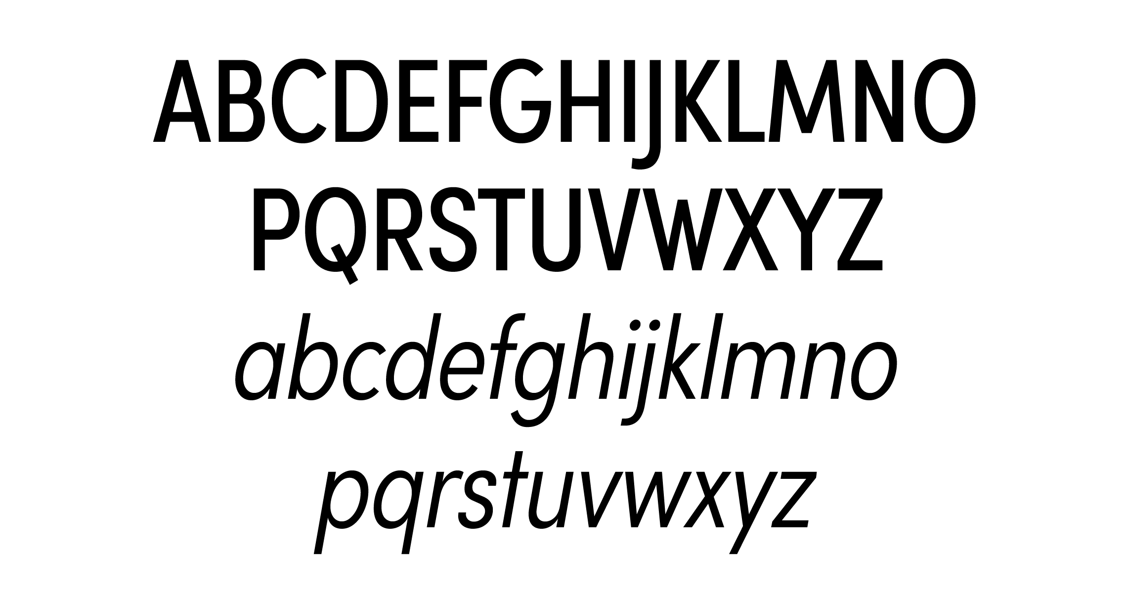Sofia Pro Condensed specimen